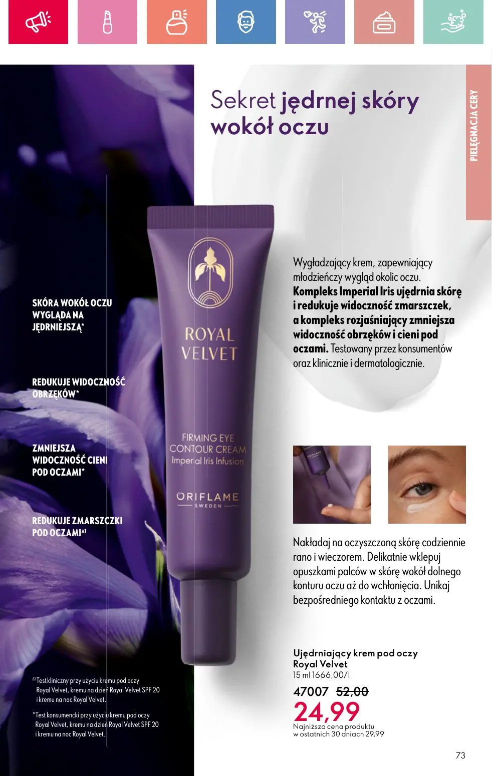 gazetka promocyjna ORIFLAME Twój nastrój, Twój zapach - Strona 73
