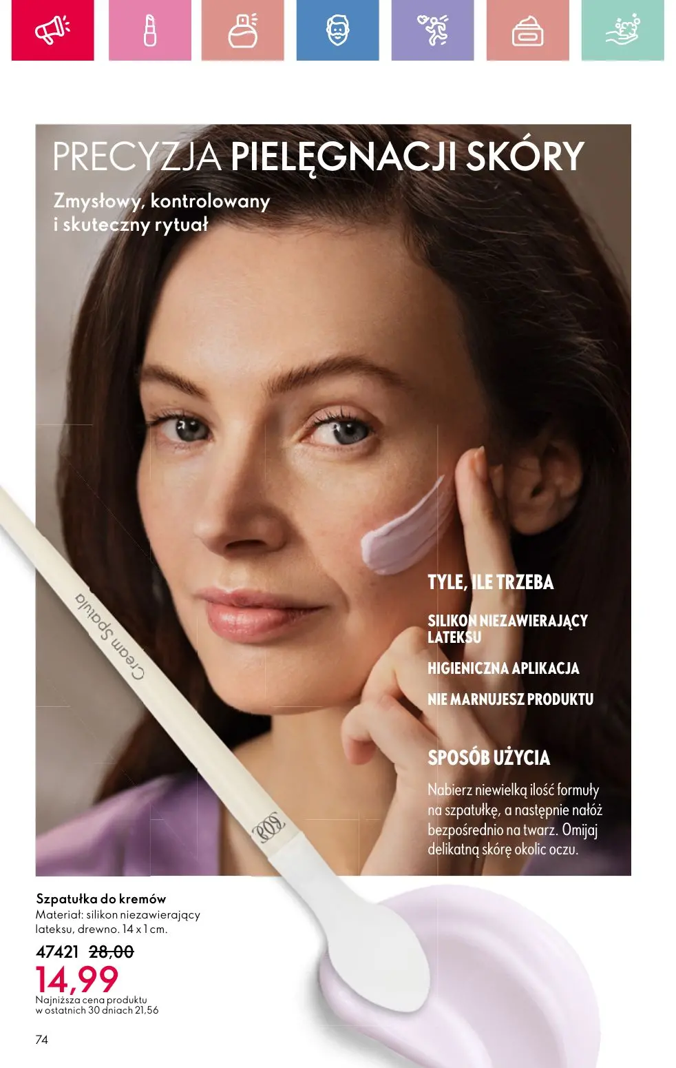 gazetka promocyjna ORIFLAME Twój nastrój, Twój zapach - Strona 74