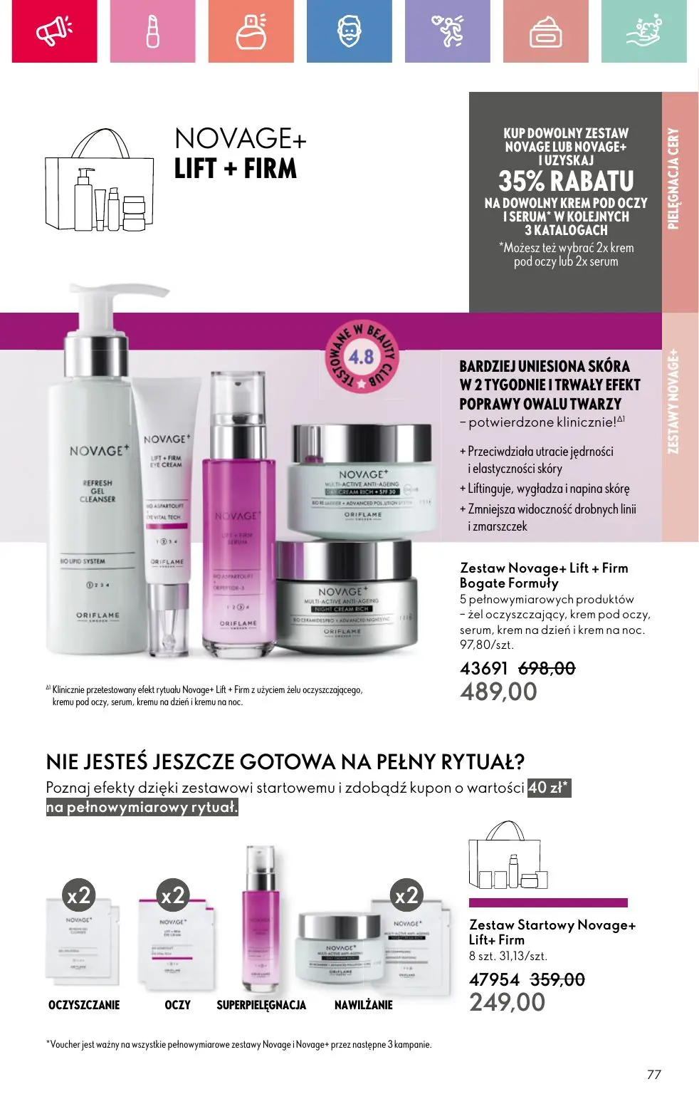 gazetka promocyjna ORIFLAME Twój nastrój, Twój zapach - Strona 77