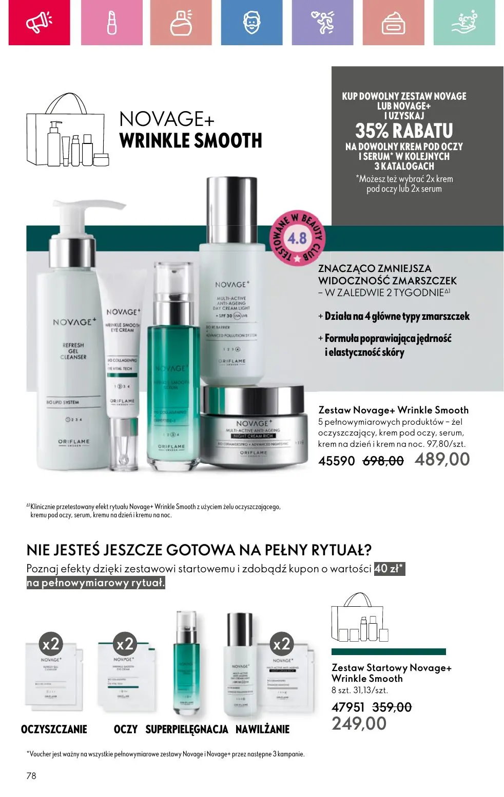 gazetka promocyjna ORIFLAME Twój nastrój, Twój zapach - Strona 78