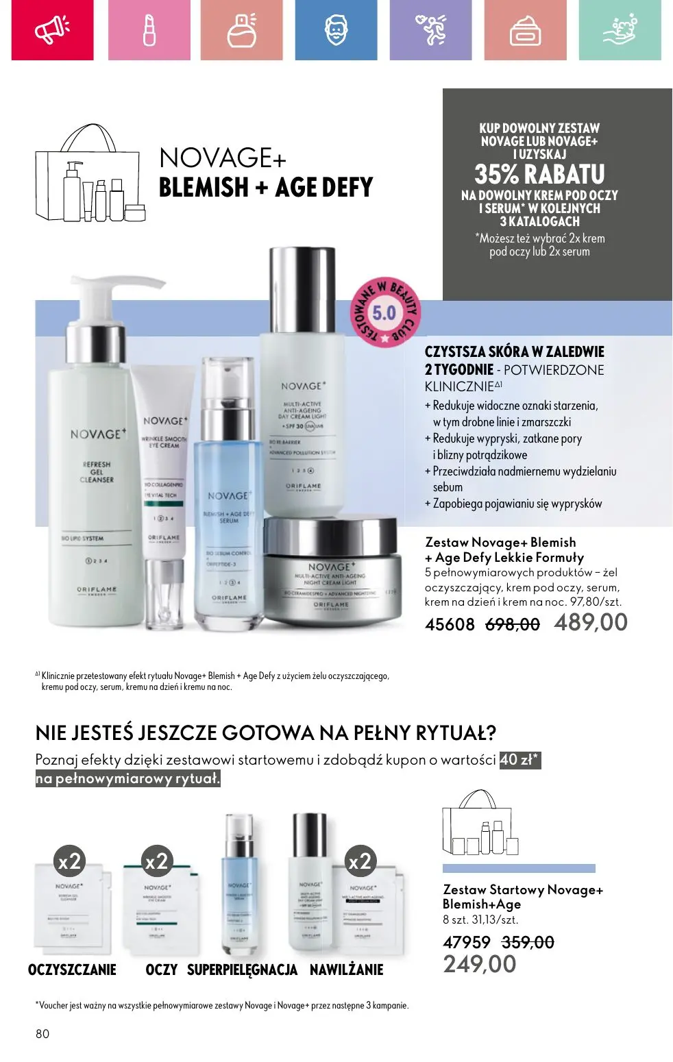 gazetka promocyjna ORIFLAME Twój nastrój, Twój zapach - Strona 80