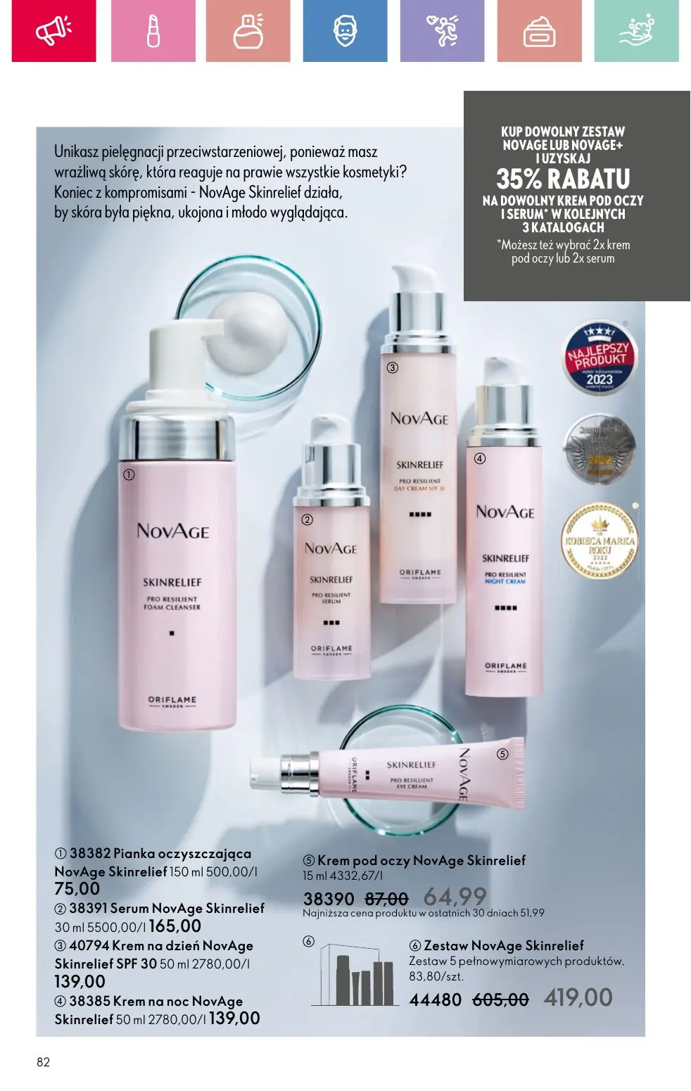 gazetka promocyjna ORIFLAME Twój nastrój, Twój zapach - Strona 82