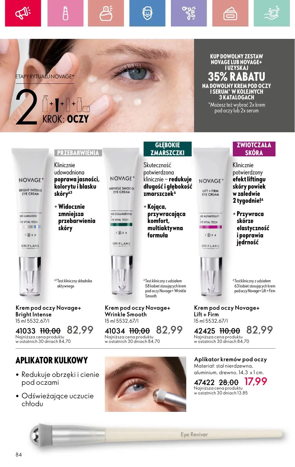 gazetka promocyjna ORIFLAME Twój nastrój, Twój zapach - Strona 84
