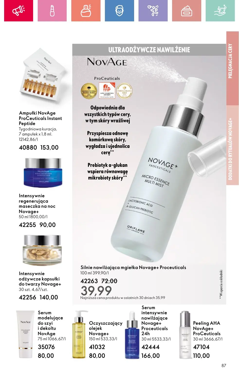 gazetka promocyjna ORIFLAME Twój nastrój, Twój zapach - Strona 87