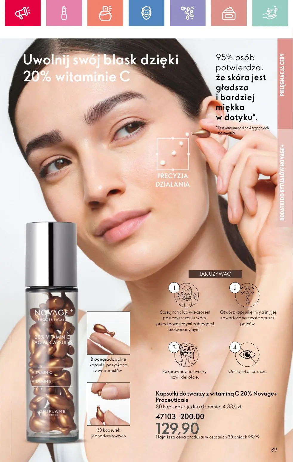 gazetka promocyjna ORIFLAME Twój nastrój, Twój zapach - Strona 89