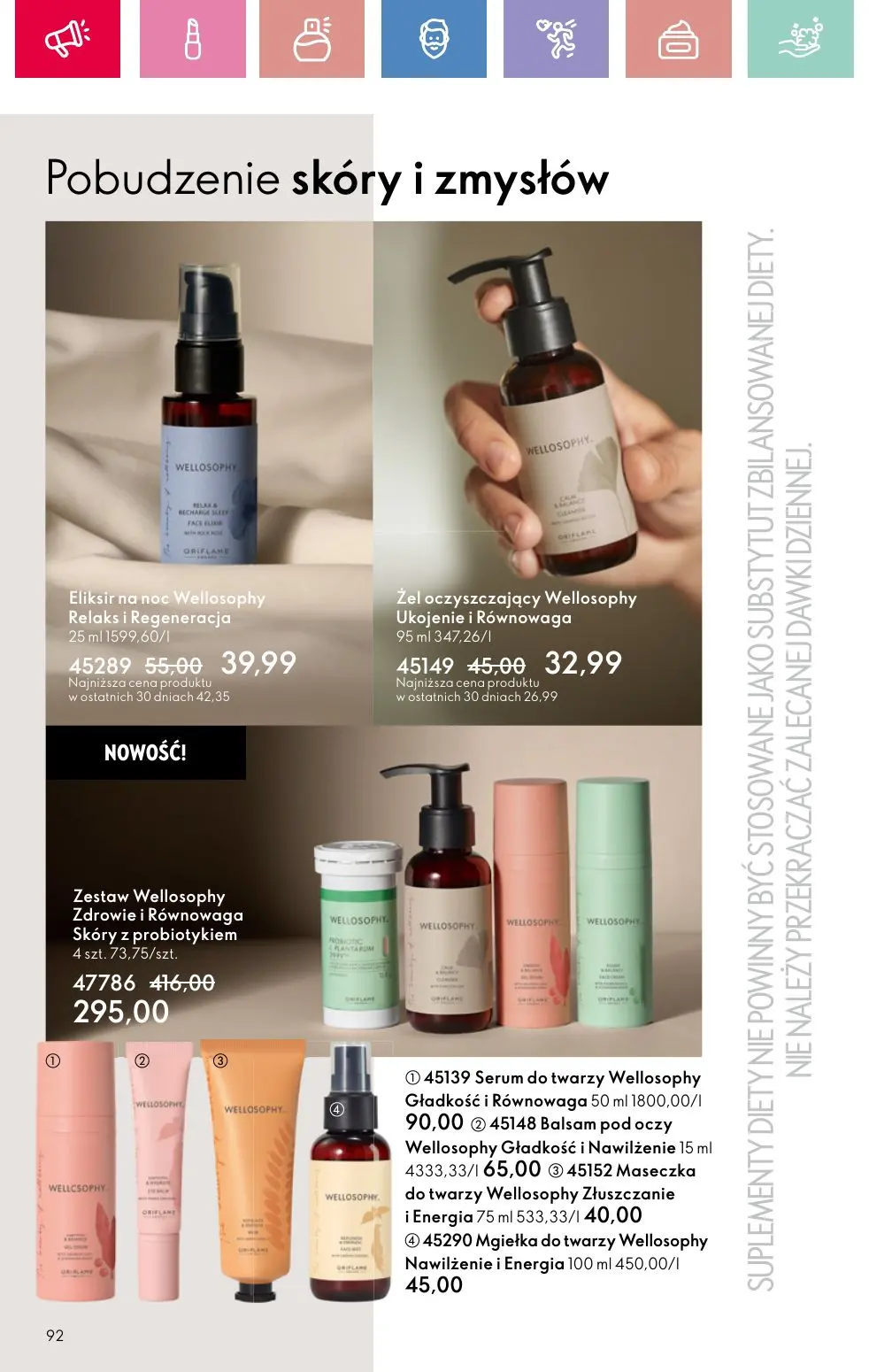 gazetka promocyjna ORIFLAME Twój nastrój, Twój zapach - Strona 92