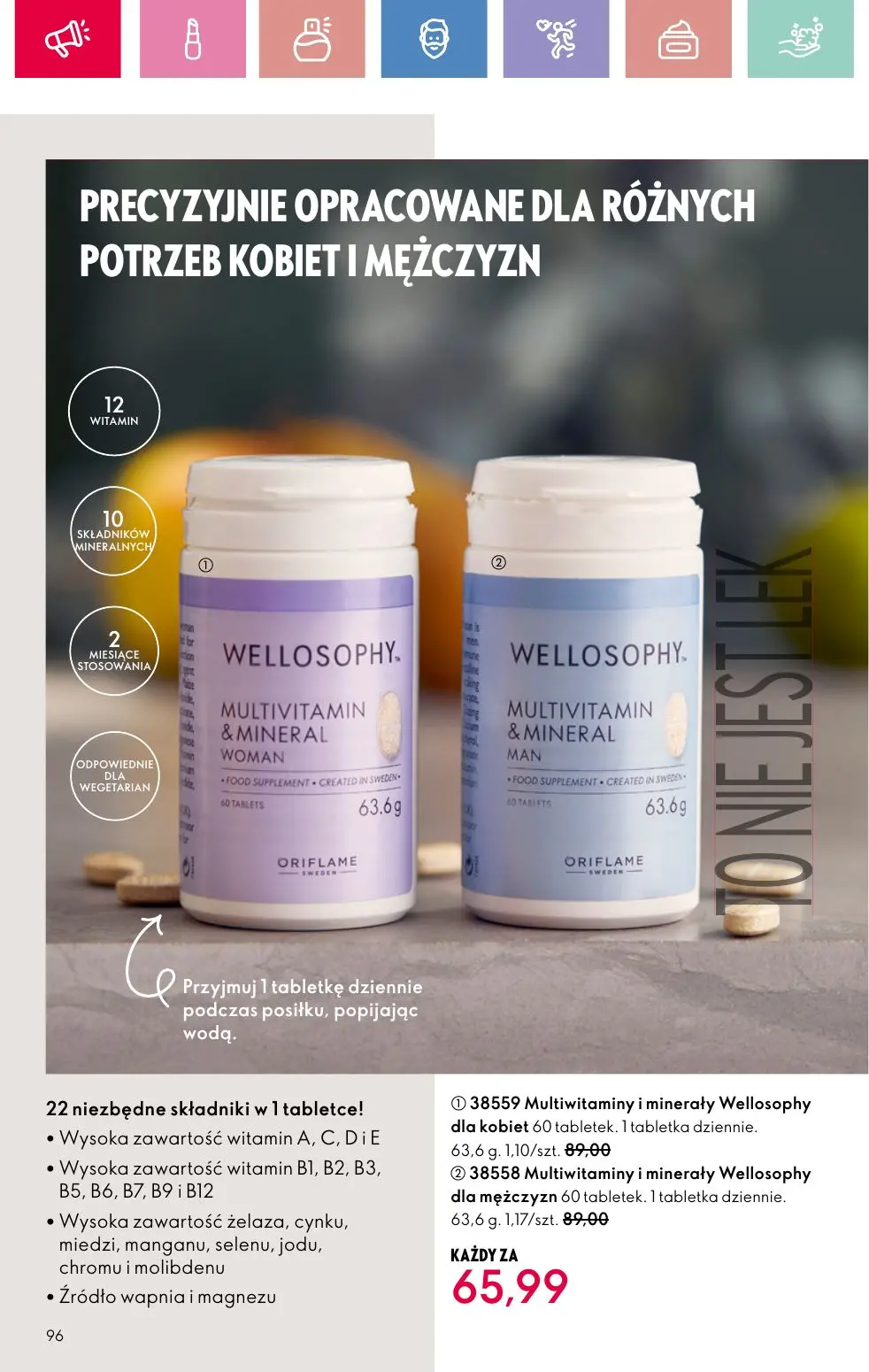gazetka promocyjna ORIFLAME Twój nastrój, Twój zapach - Strona 96