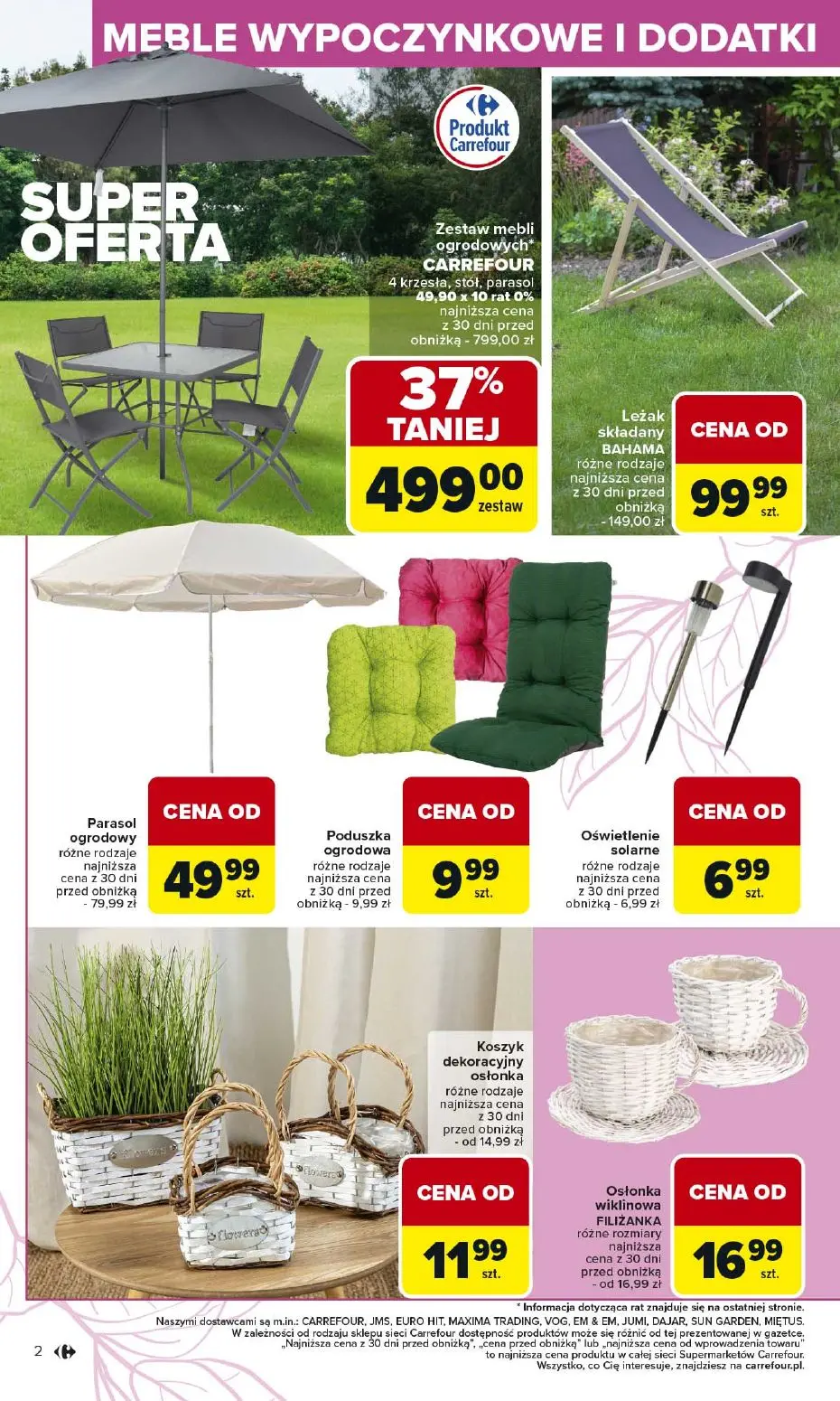 gazetka promocyjna Carrefour Market Wypoczynek w dobrej cenie - Strona 2