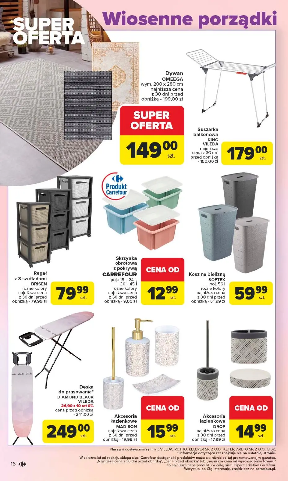 gazetka promocyjna Carrefour Kolekcje majowych okazji - Strona 16