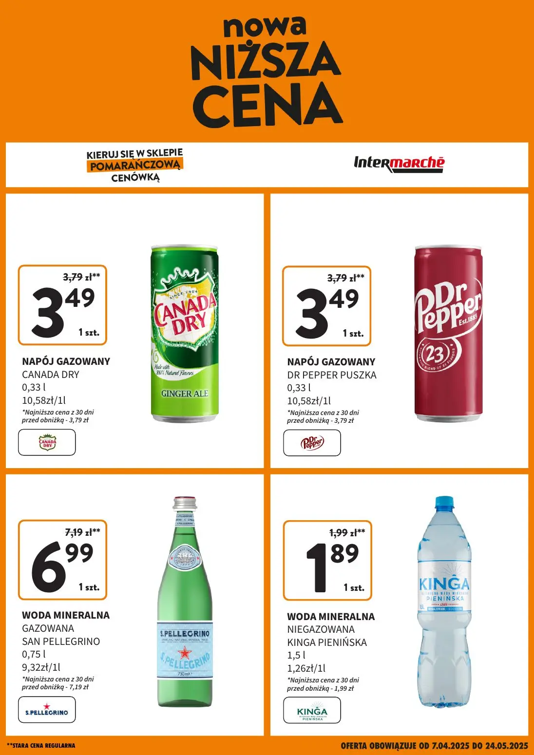 gazetka promocyjna Intermarche Nowa, NIŻSZA cena - Strona 1