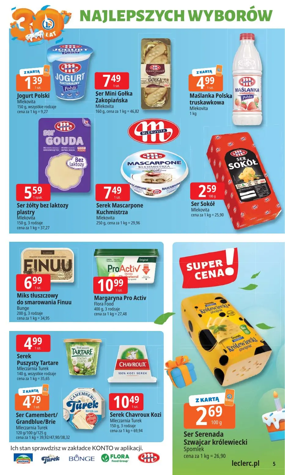 gazetka promocyjna E.Leclerc 30 lat Najlepszych Wyborów - Strona 5