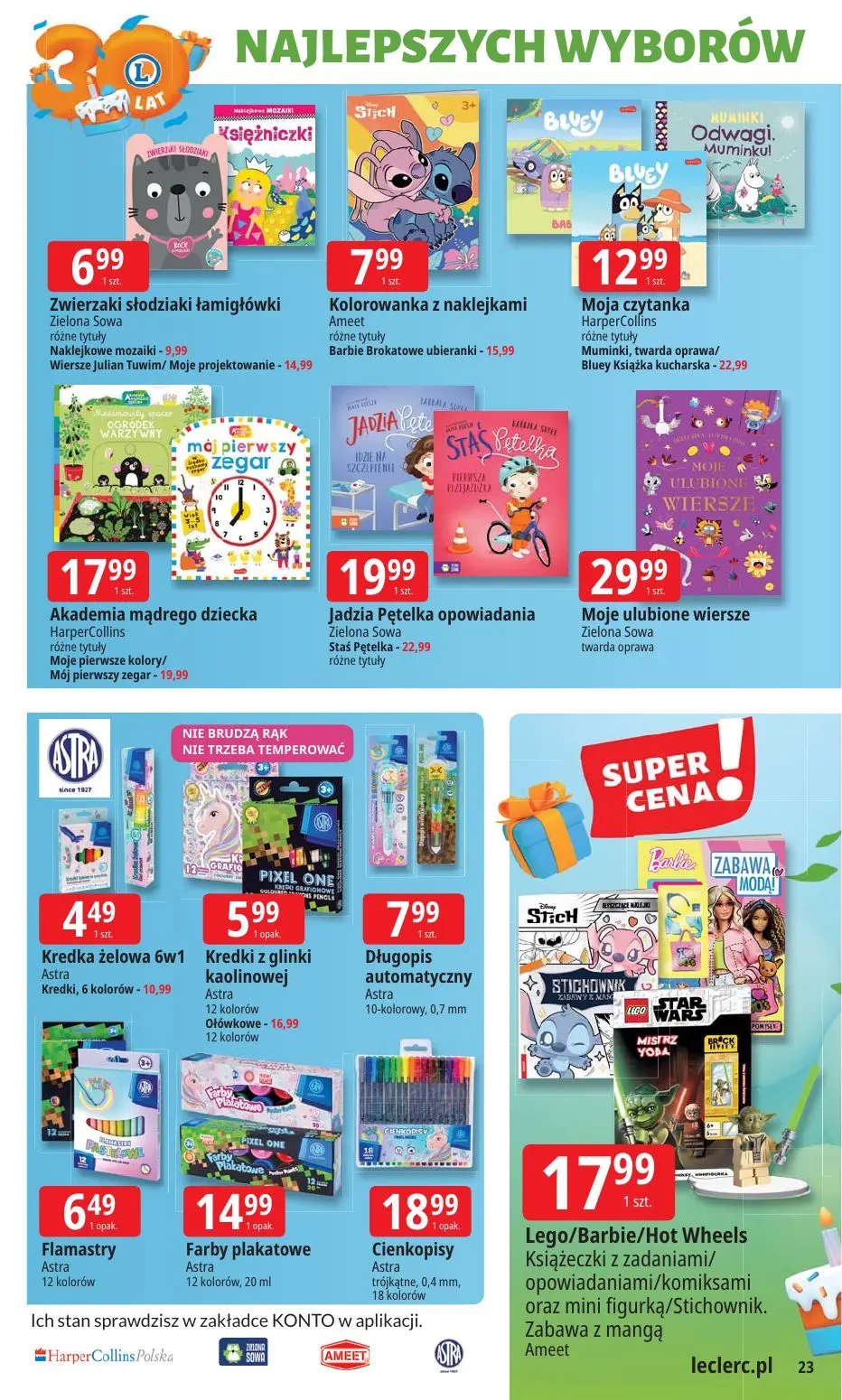 gazetka promocyjna E.Leclerc 30 lat Najlepszych Wyborów - Strona 23