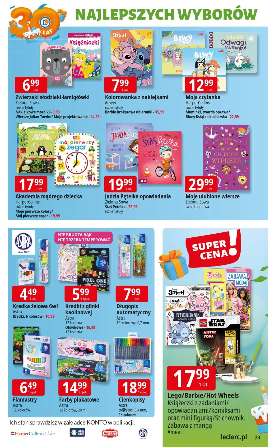 gazetka promocyjna E.Leclerc 30 lat Najlepszych Wyborów - Strona 23