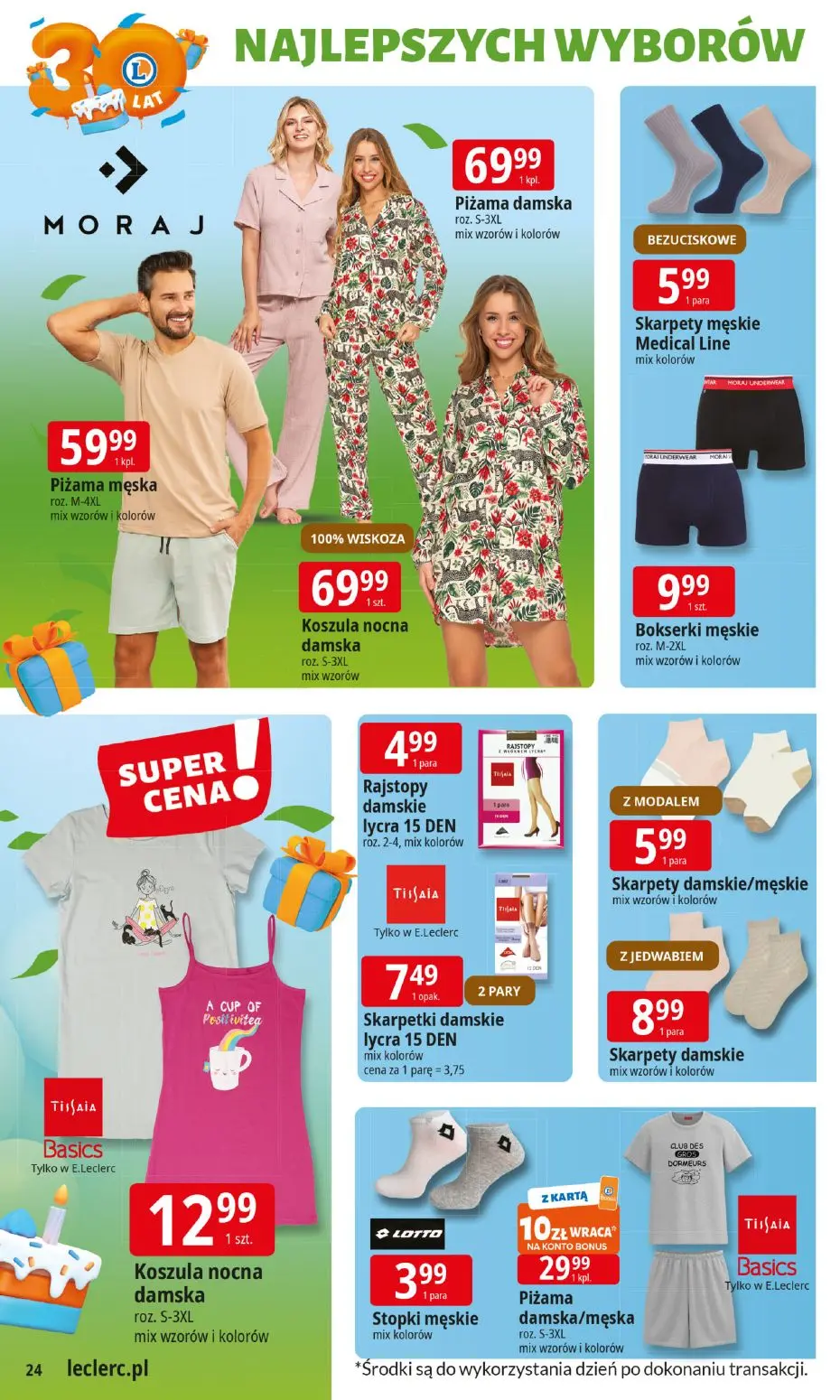 gazetka promocyjna E.Leclerc 30 lat Najlepszych Wyborów - Strona 24