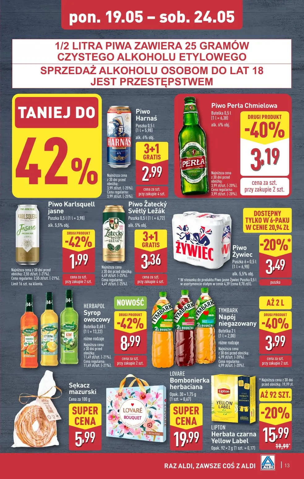 gazetka promocyjna ALDI Nowy tydzień, nowe super OKAZJE! - Strona 13