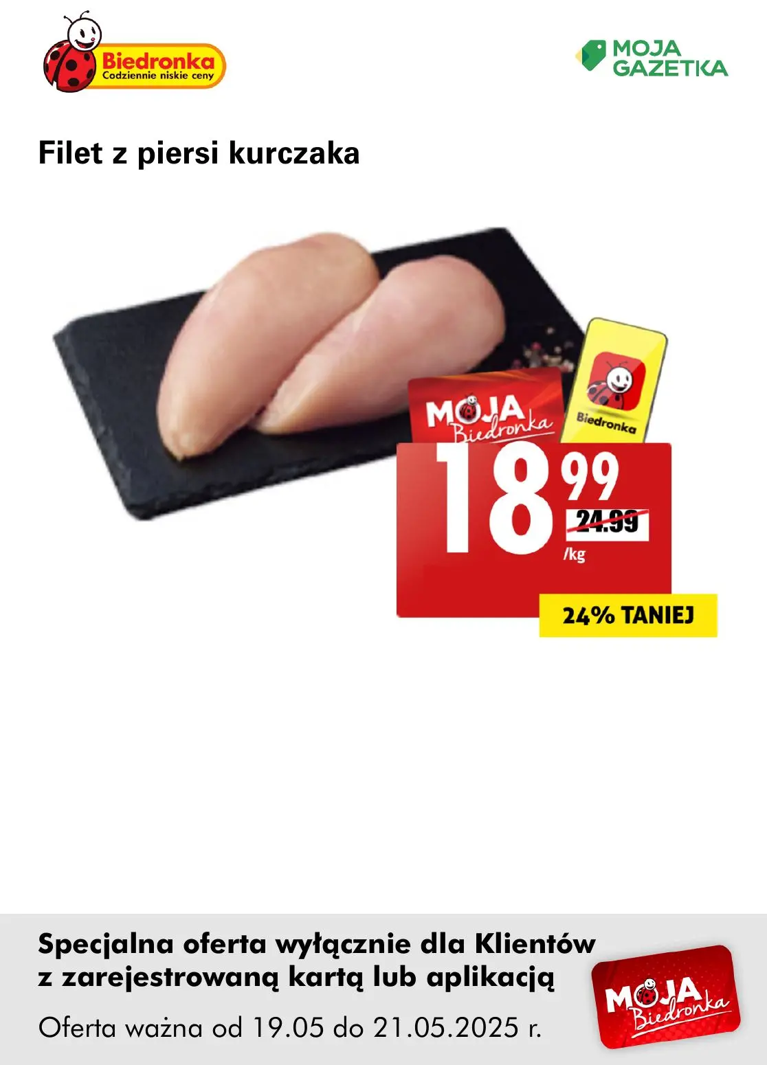 gazetka promocyjna Biedronka Oferta z kartą Moja Biedronka - Strona 5