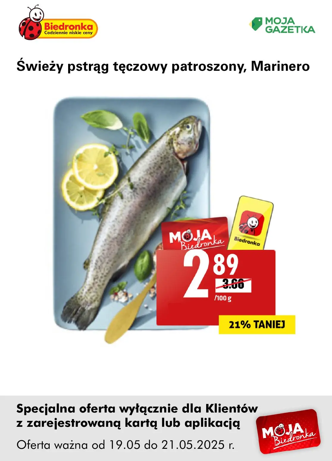 gazetka promocyjna Biedronka Oferta z kartą Moja Biedronka - Strona 7