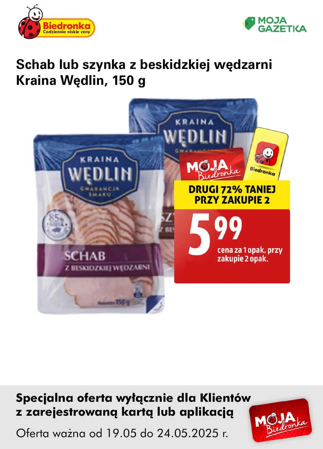 gazetka promocyjna Biedronka Oferta z kartą Moja Biedronka - Strona 10