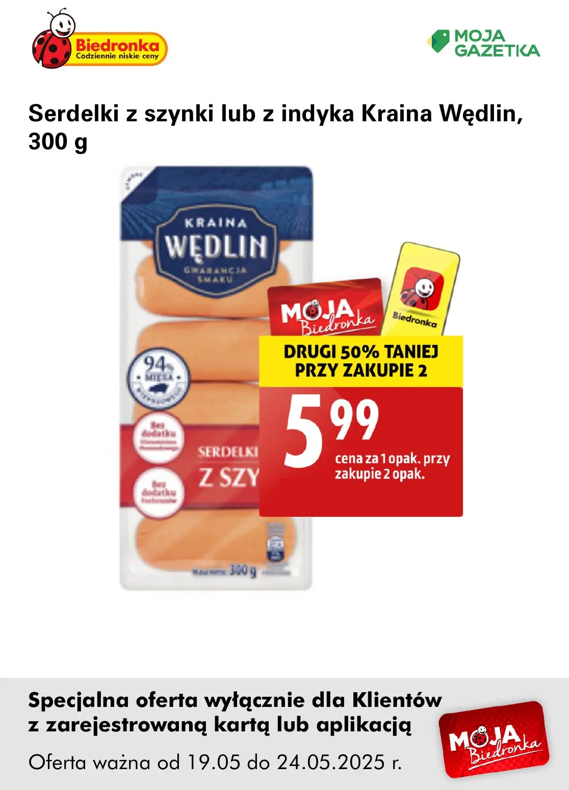 gazetka promocyjna Biedronka Oferta z kartą Moja Biedronka - Strona 11
