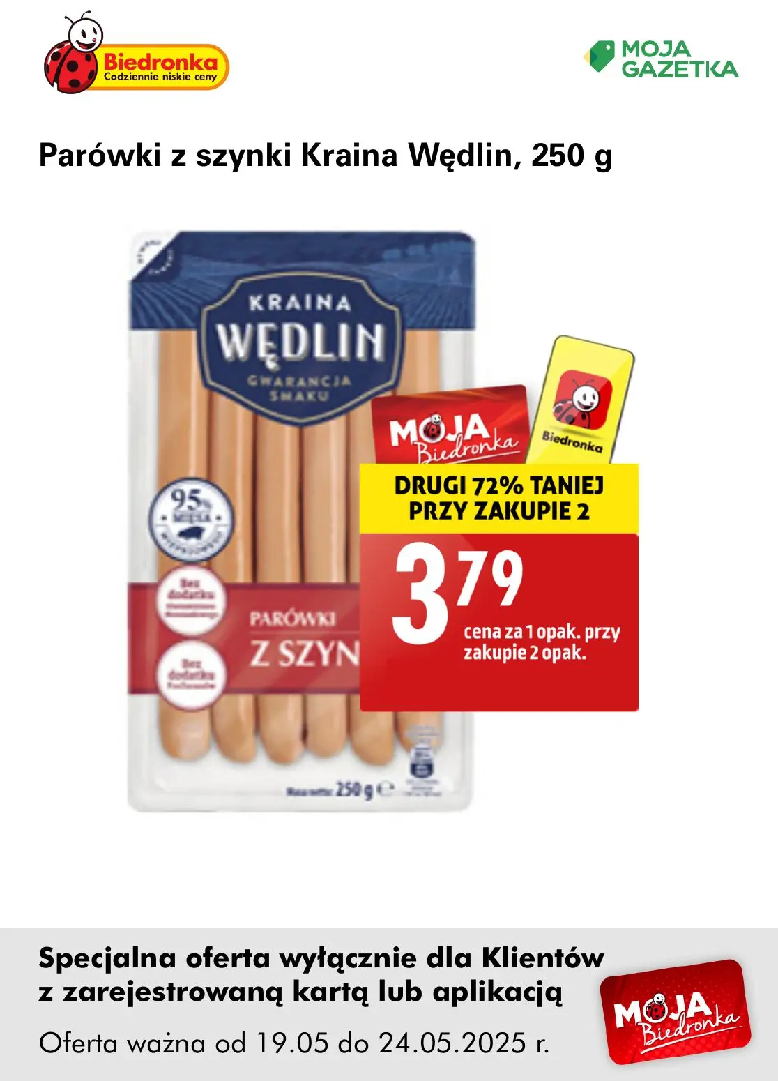 gazetka promocyjna Biedronka Oferta z kartą Moja Biedronka - Strona 12