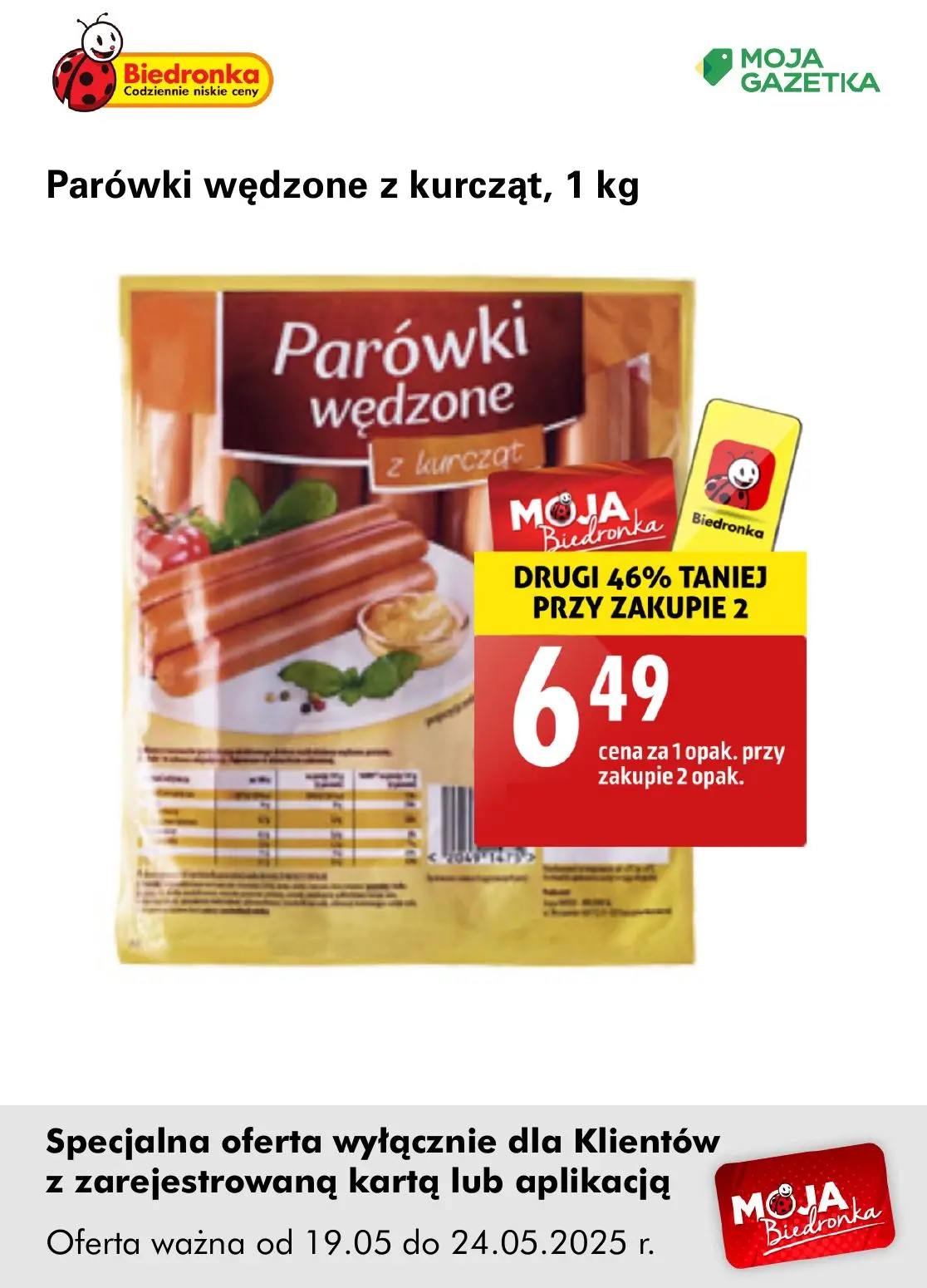 gazetka promocyjna Biedronka Oferta z kartą Moja Biedronka - Strona 16