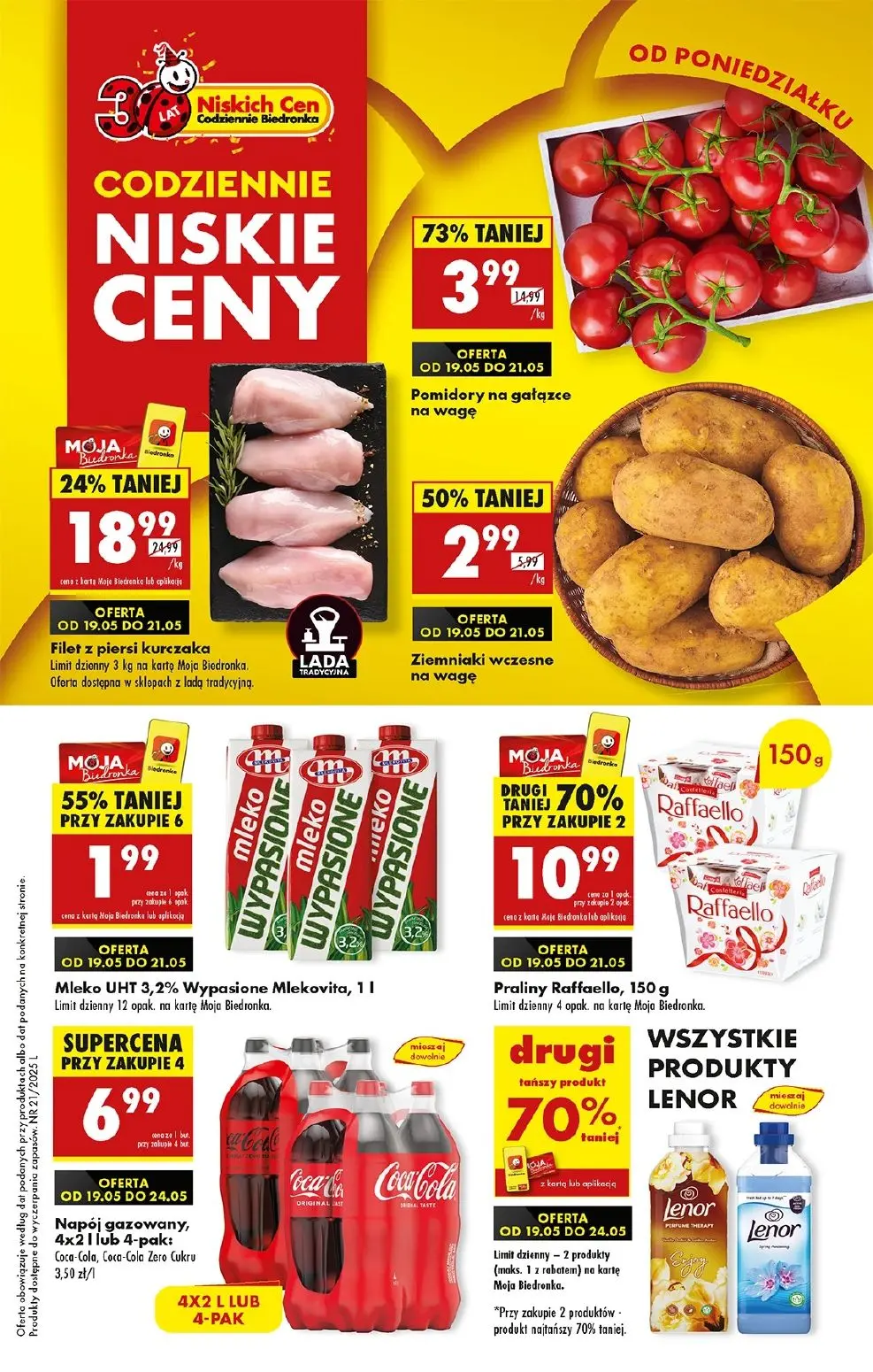 gazetka promocyjna Biedronka Lada tradycyjna. Od poniedziałku - Strona 1