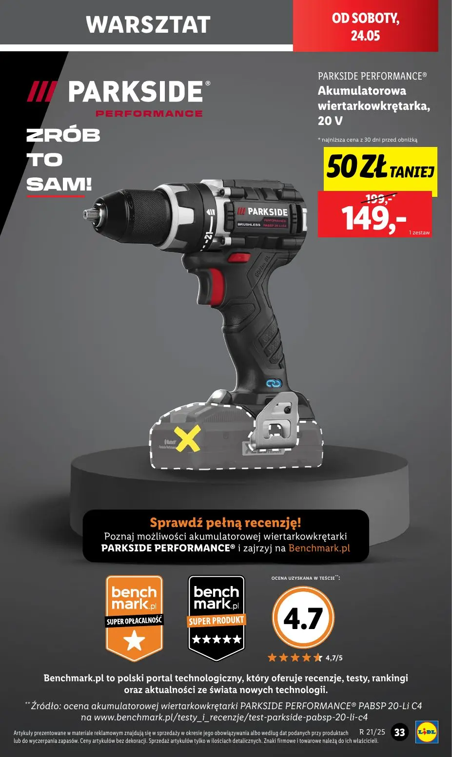 gazetka promocyjna LIDL Katalog okazji. Od poniedziałku - Strona 43