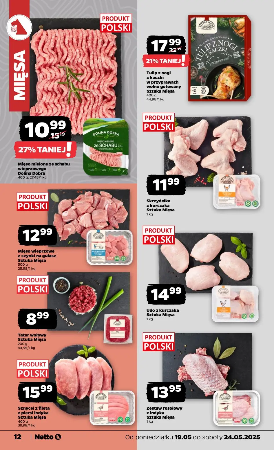 gazetka promocyjna NETTO Tanio i świeżo! - Strona 12