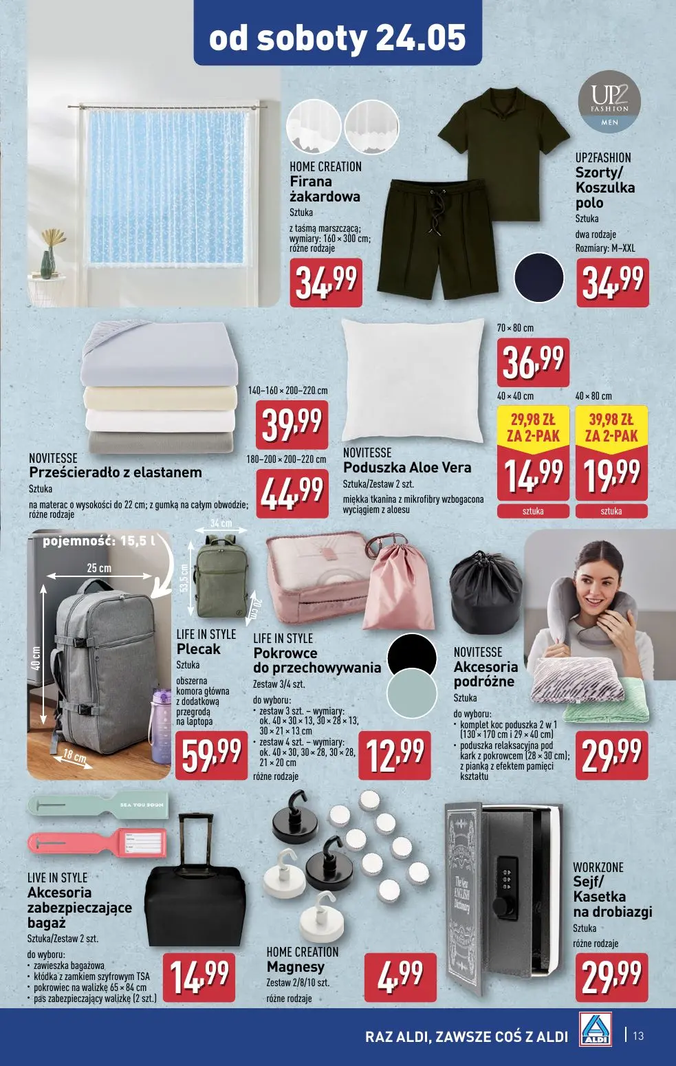 gazetka promocyjna ALDI Od środy i od soboty - Strona 13
