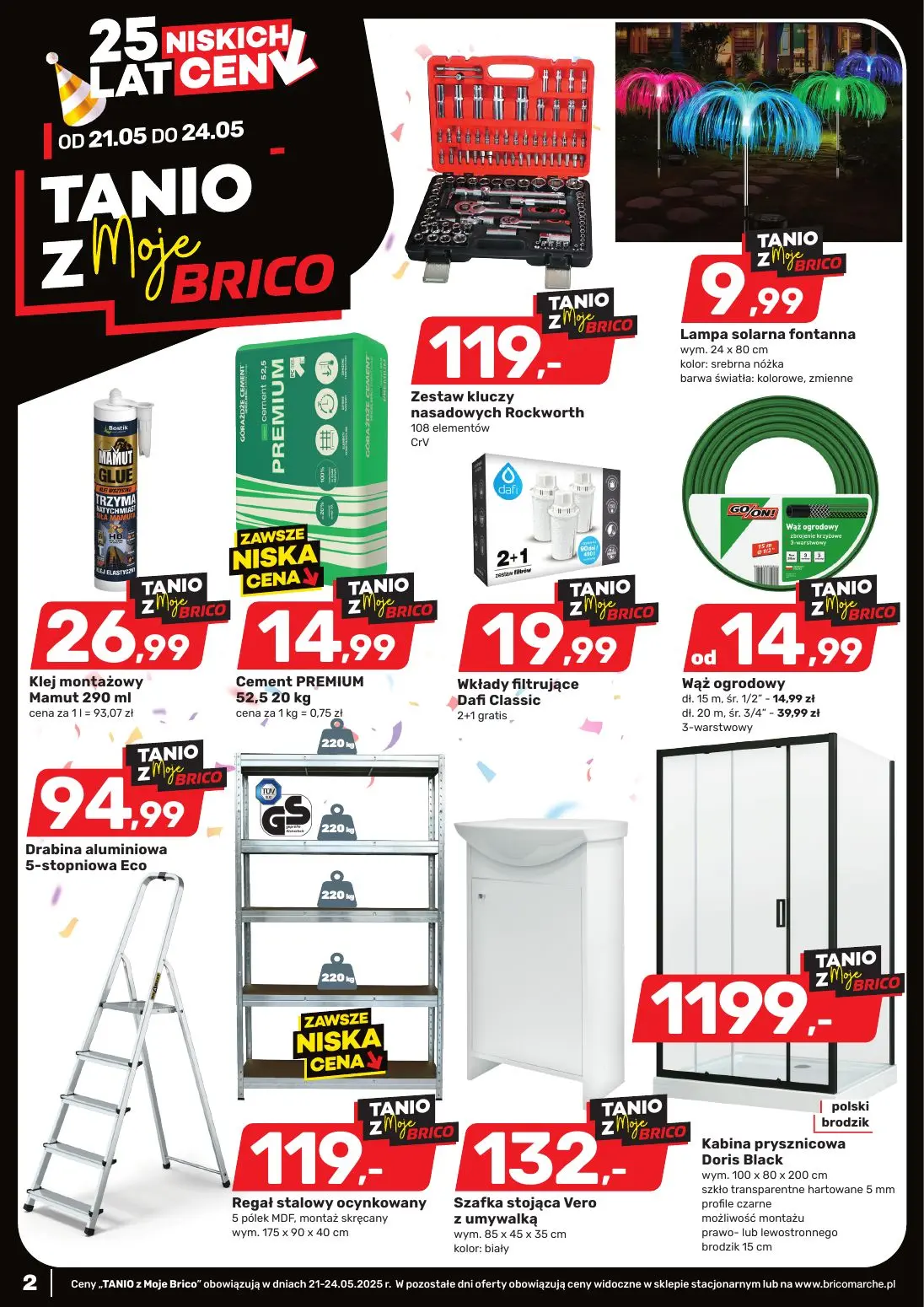 gazetka promocyjna BRICOMARCHE Tanio z Moje Brico - Strona 1