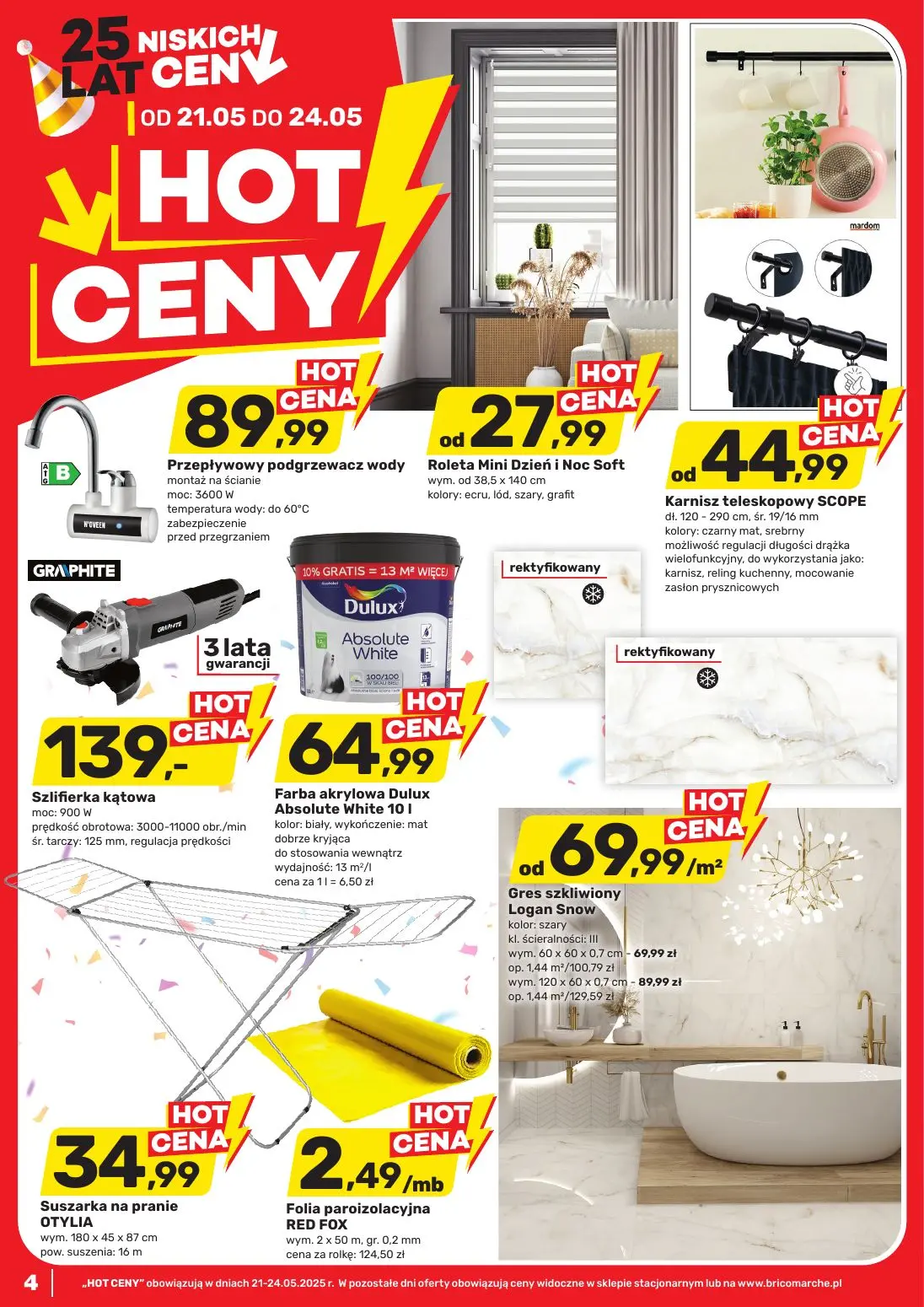 gazetka promocyjna BRICOMARCHE HOT CENY - Strona 1