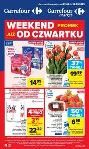 Gazetka promocyjna Carrefour Market, ważna od 2025-05-22 do 2025-05-24.