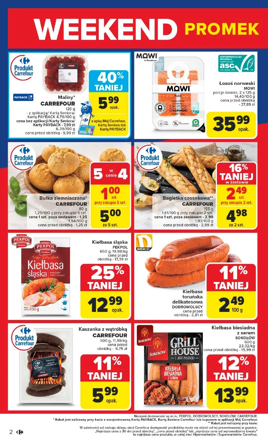 gazetka promocyjna Carrefour Weekend promek - Strona 2