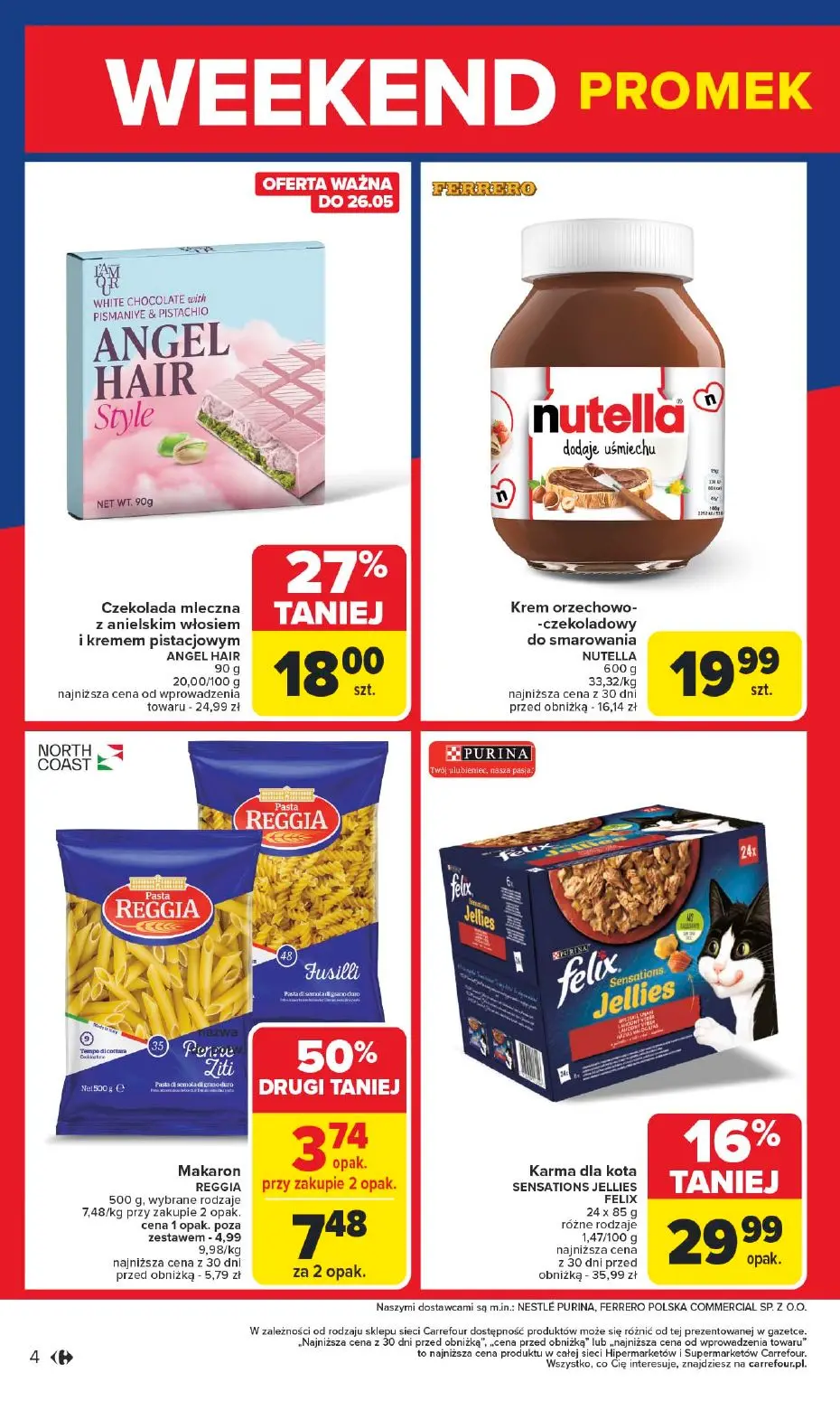 gazetka promocyjna Carrefour Weekend promek - Strona 4