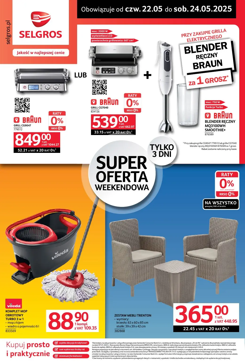 gazetka promocyjna SELGROS Super oferta na 3 dni - Strona 1