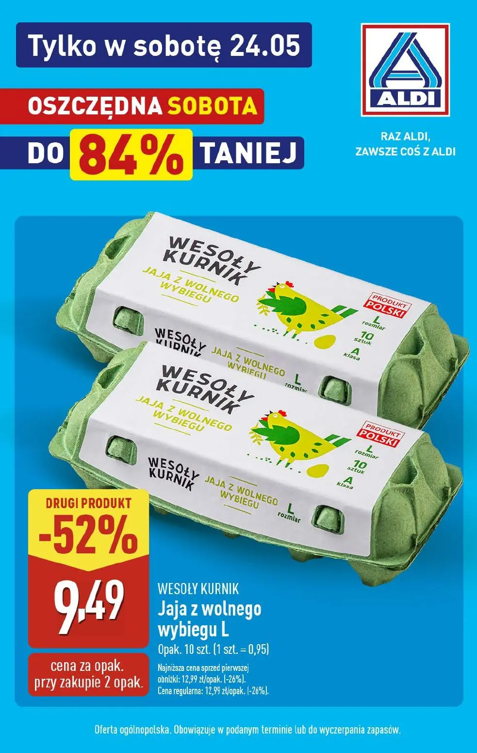 gazetka promocyjna ALDI Tylko w SOBOTĘ! - Strona 1
