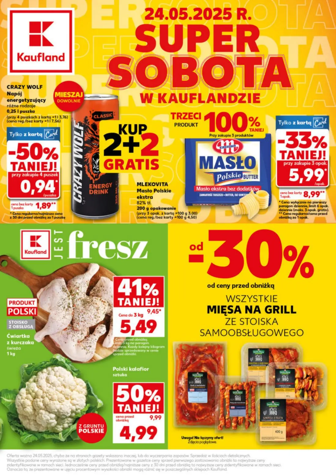 gazetka promocyjna Kaufland Super Sobota - Strona 1