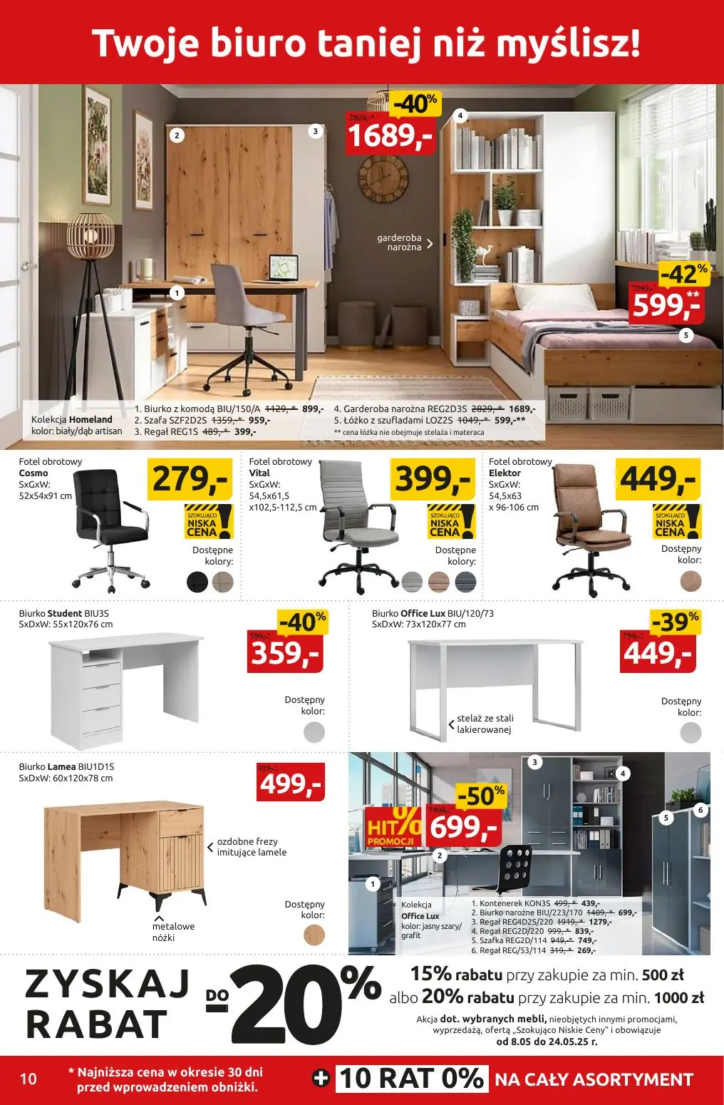 gazetka promocyjna Black Red White Majowe szaleństwo cen! - Strona 10