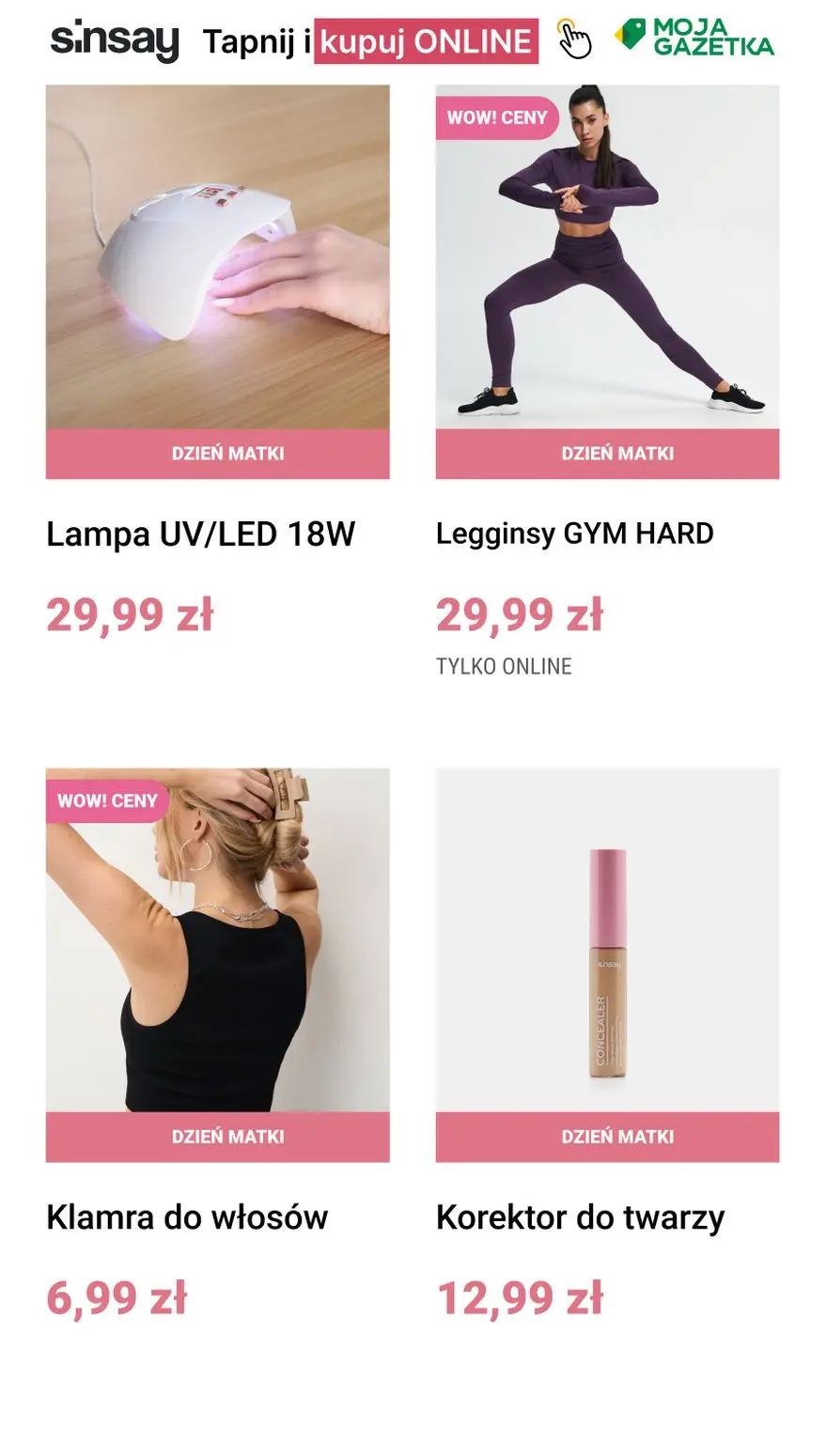 gazetka promocyjna Sinsay 💐 Dzień Matki - Strona 4