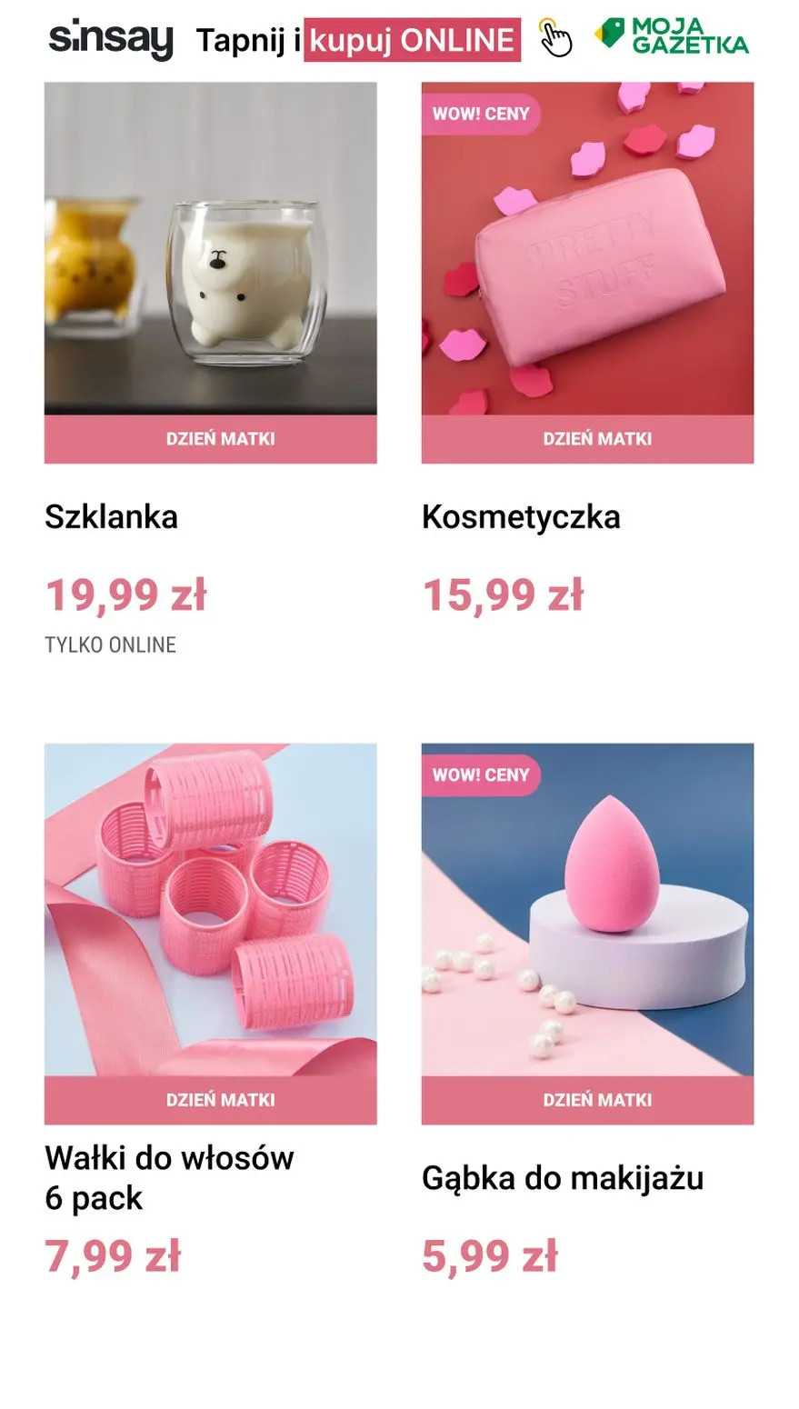 gazetka promocyjna Sinsay 💐 Dzień Matki - Strona 7