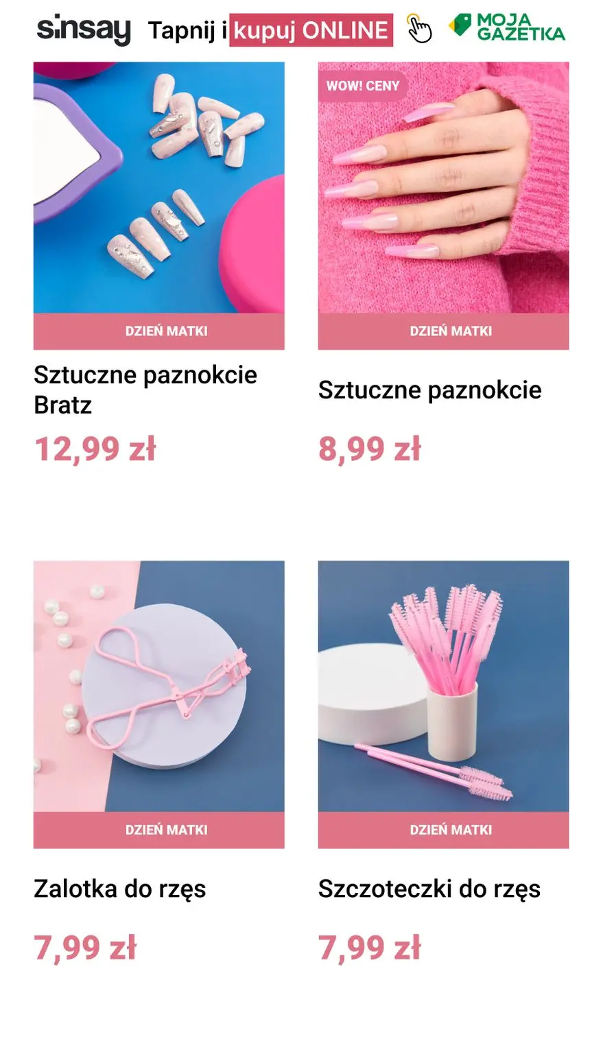 gazetka promocyjna Sinsay 💐 Dzień Matki - Strona 9