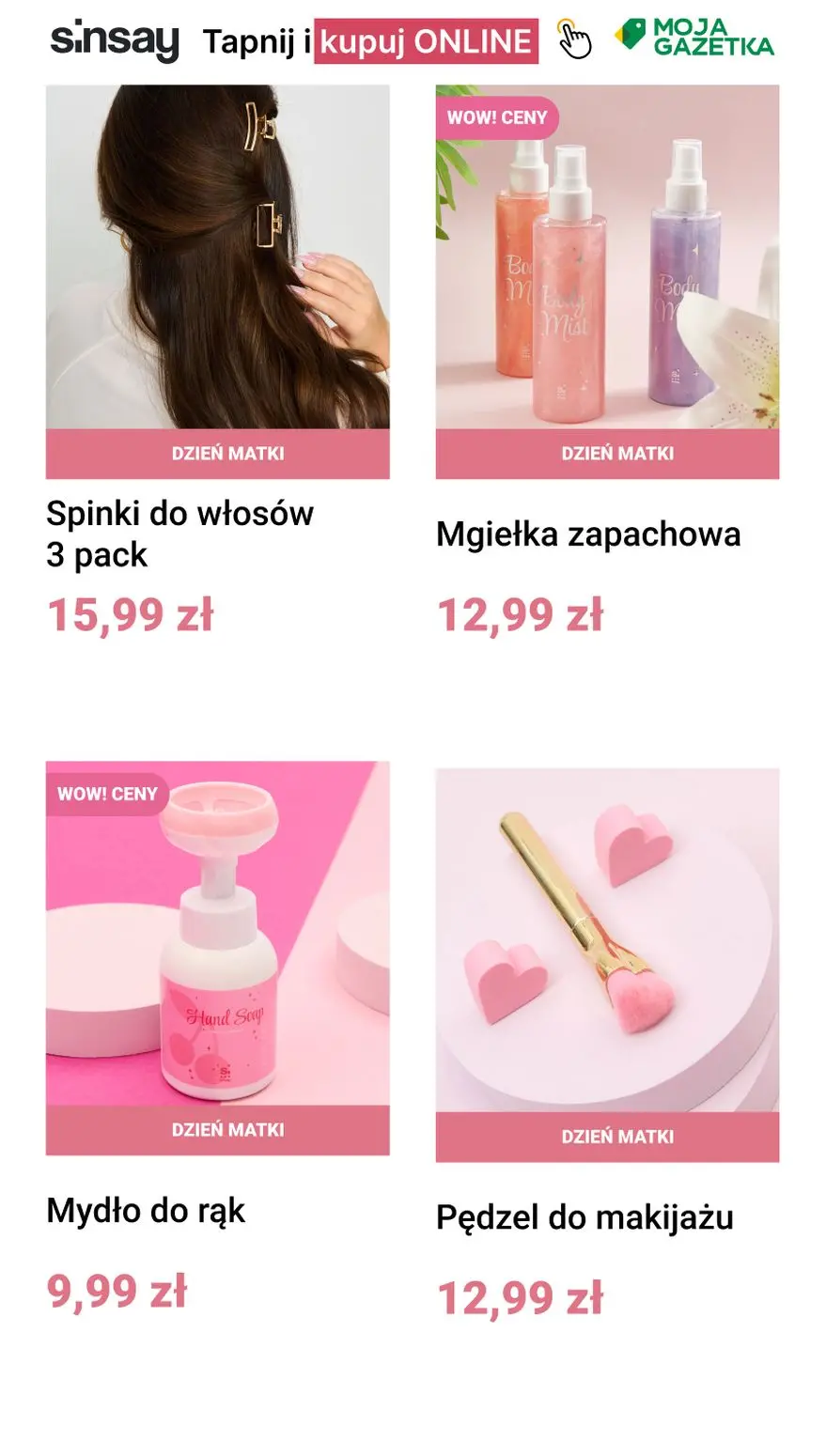 gazetka promocyjna Sinsay 💐 Dzień Matki - Strona 11