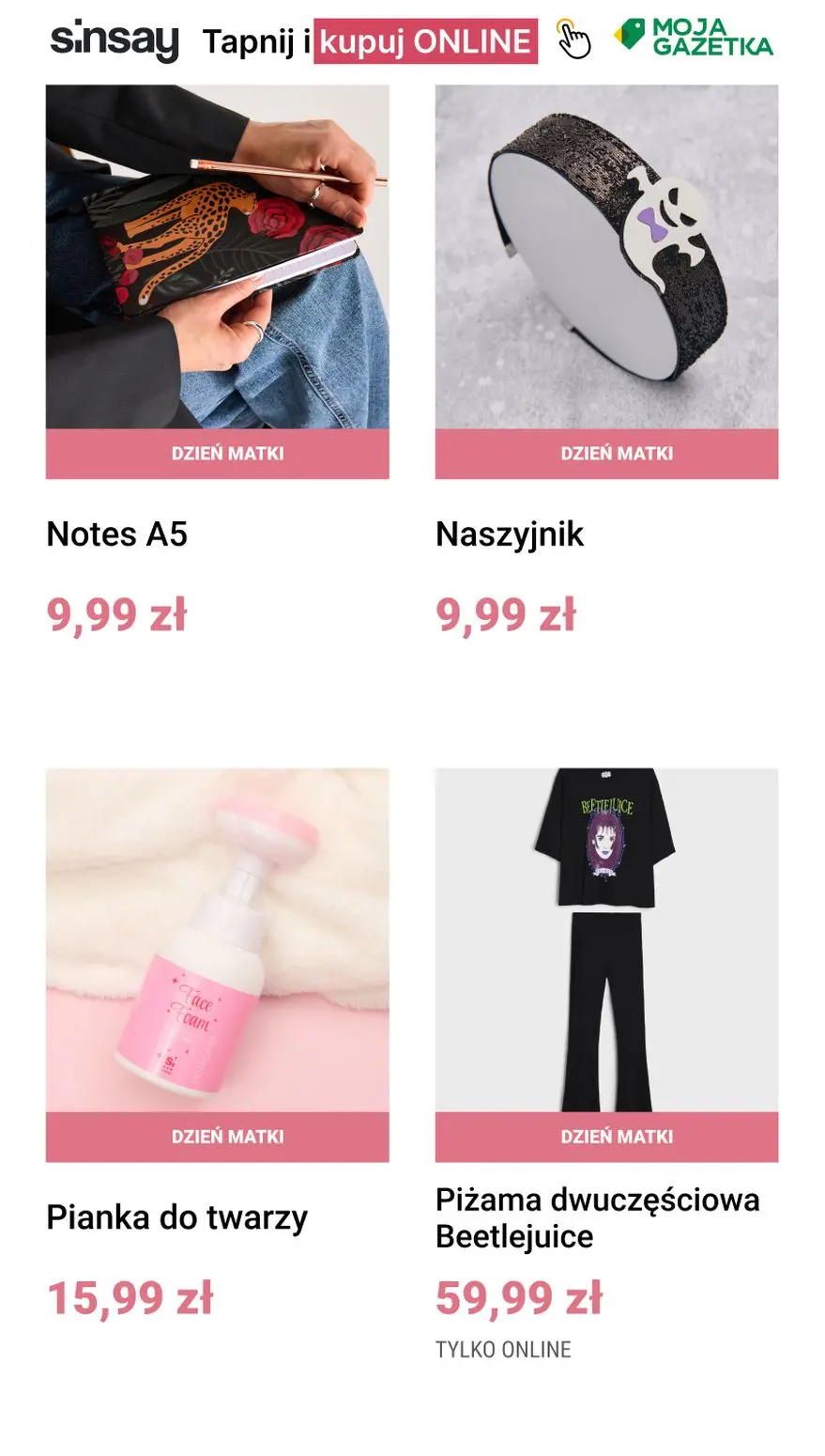 gazetka promocyjna Sinsay 💐 Dzień Matki - Strona 14
