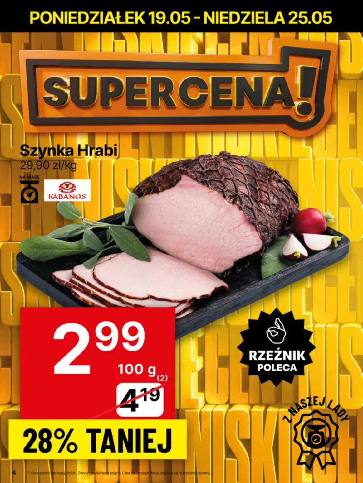 gazetka promocyjna Delikatesy Centrum Niskie ceny. Od poniedziałku - Strona 4