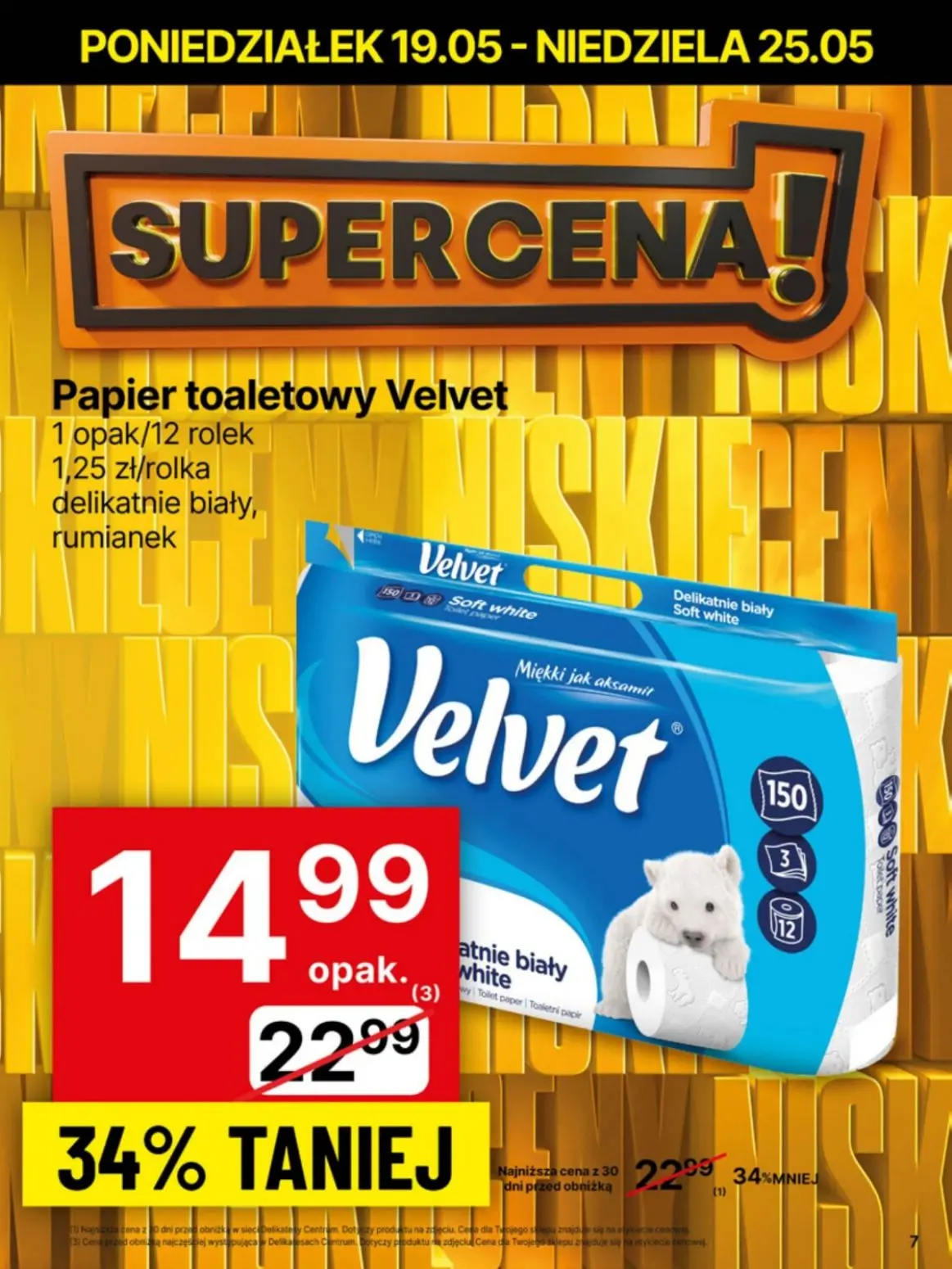 gazetka promocyjna Delikatesy Centrum Niskie ceny. Od poniedziałku - Strona 7