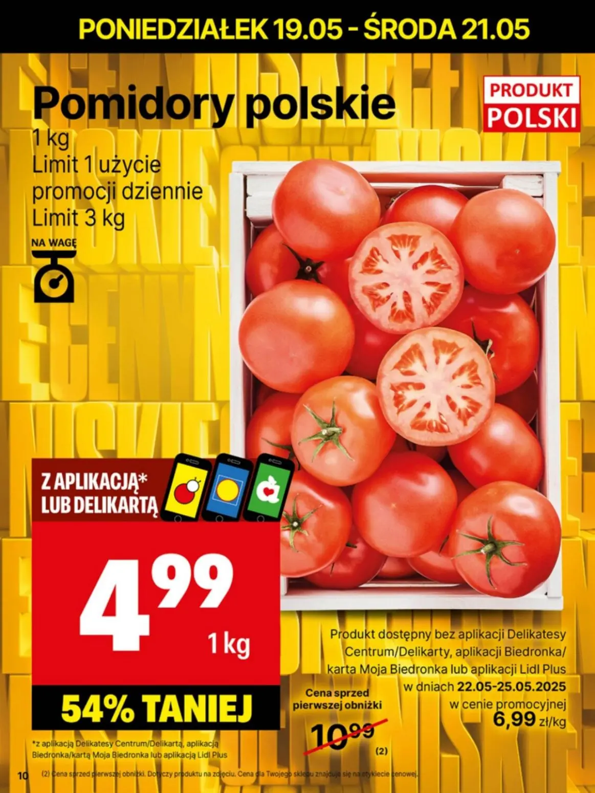 gazetka promocyjna Delikatesy Centrum Niskie ceny. Od poniedziałku - Strona 10
