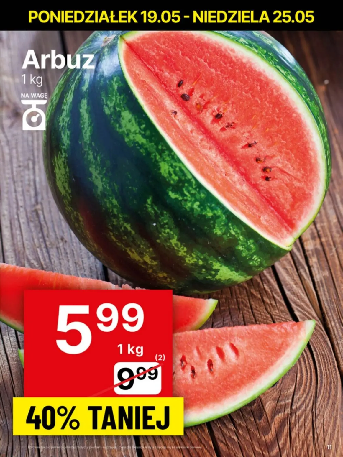 gazetka promocyjna Delikatesy Centrum Niskie ceny. Od poniedziałku - Strona 11