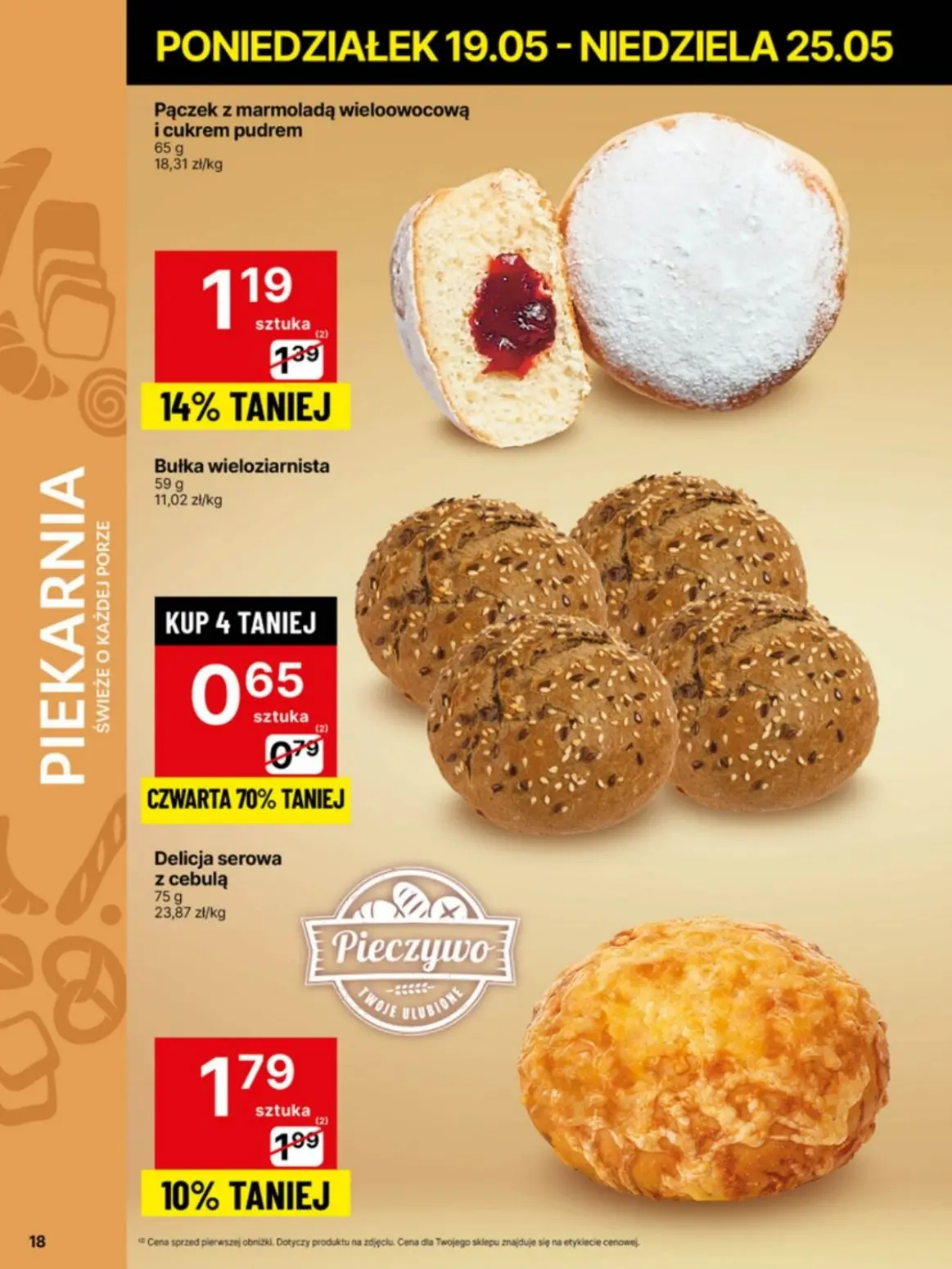 gazetka promocyjna Delikatesy Centrum Niskie ceny. Od poniedziałku - Strona 18