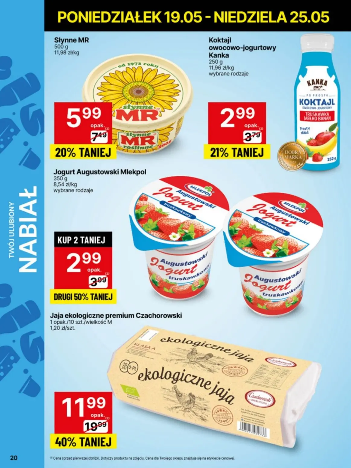 gazetka promocyjna Delikatesy Centrum Niskie ceny. Od poniedziałku - Strona 20