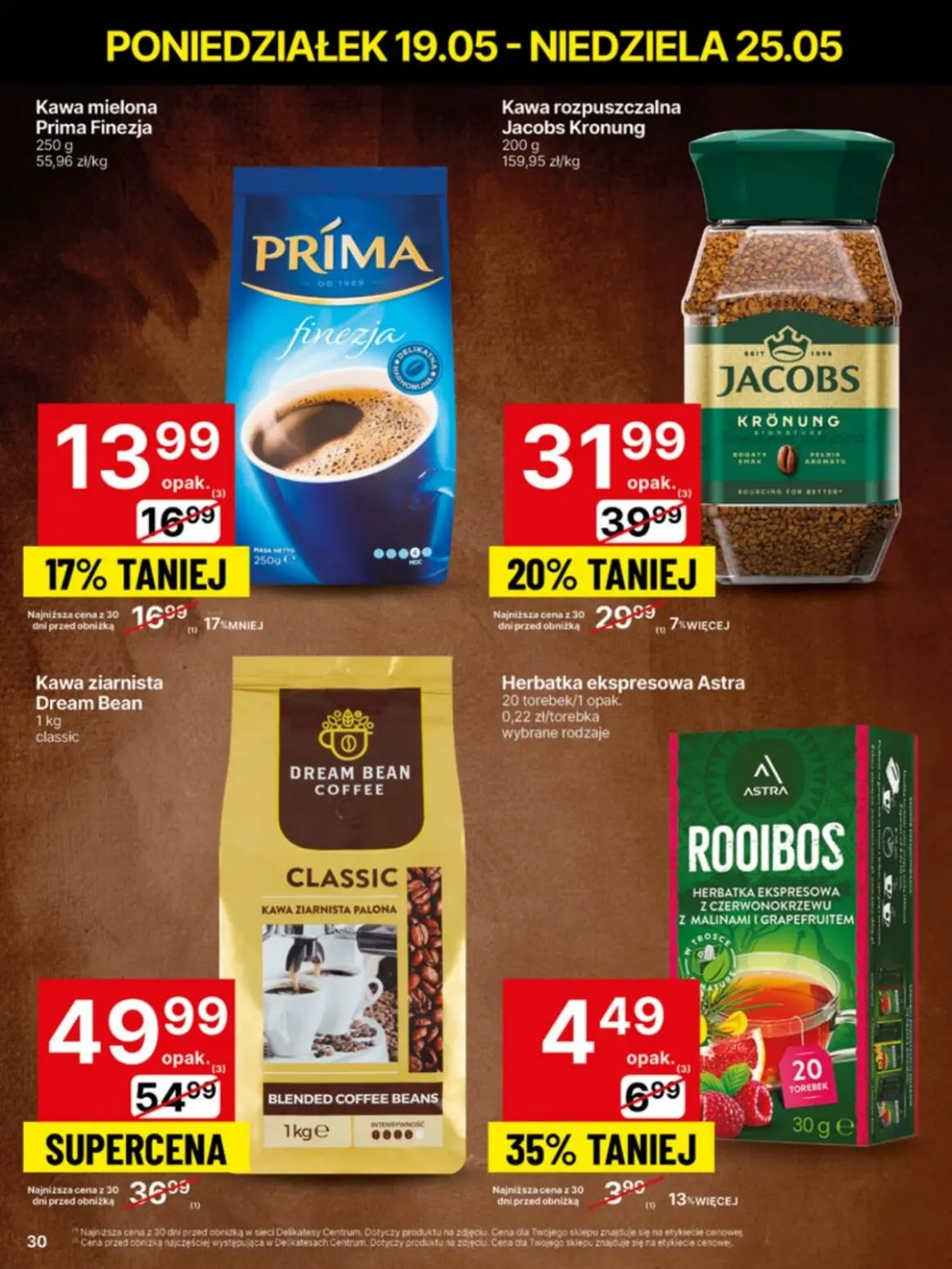 gazetka promocyjna Delikatesy Centrum Niskie ceny. Od poniedziałku - Strona 30